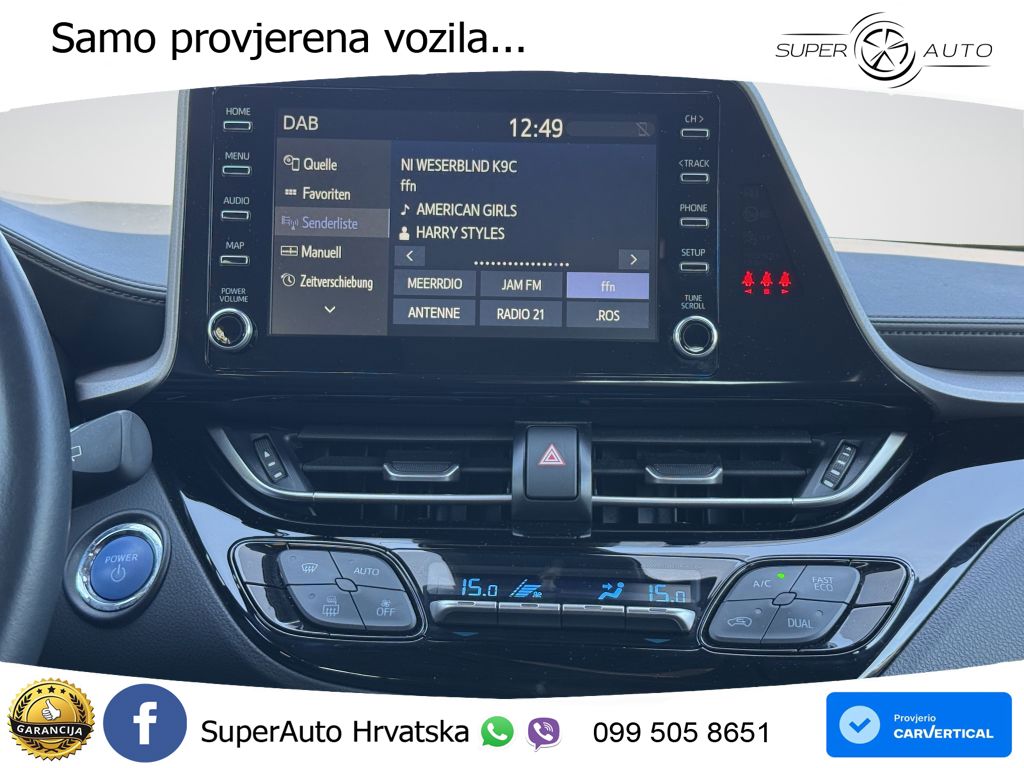 Toyota C-HR 1.8 (122 KS) Hybrid e-CVT Flow LED+ACC
