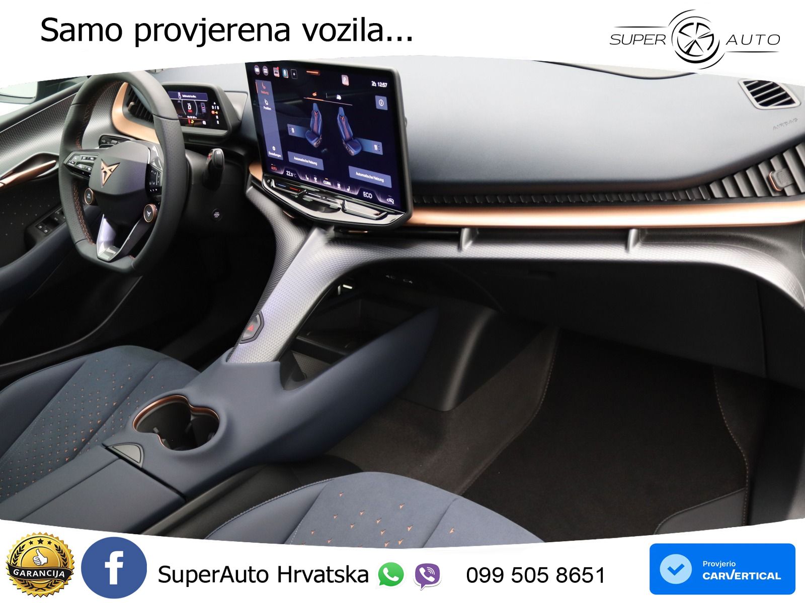 Cupra Tavascan 82 kWh (286 KS) LED+GR SJED+ACC