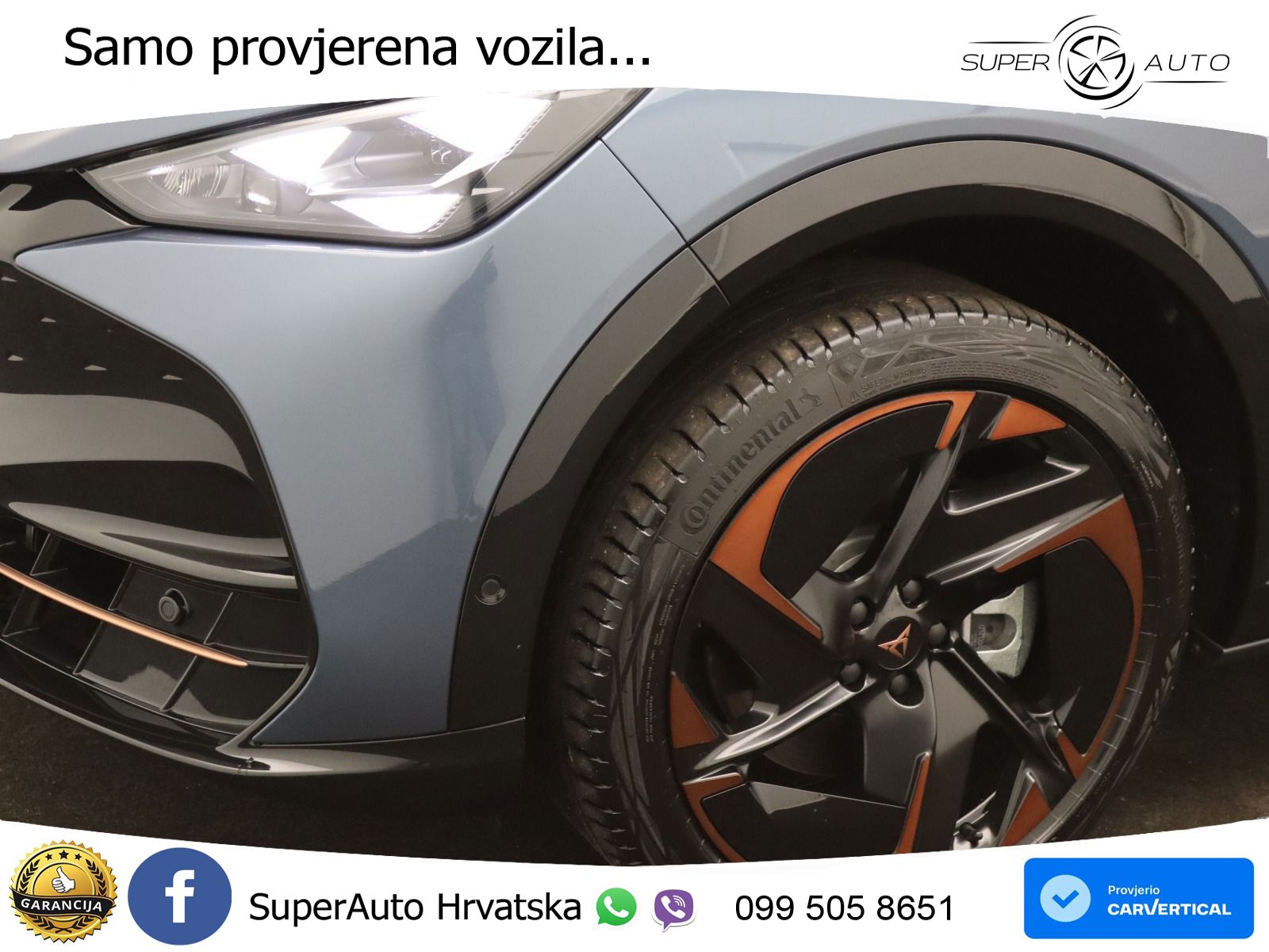 Cupra Tavascan 82 kWh (286 KS) LED+GR SJED+ACC