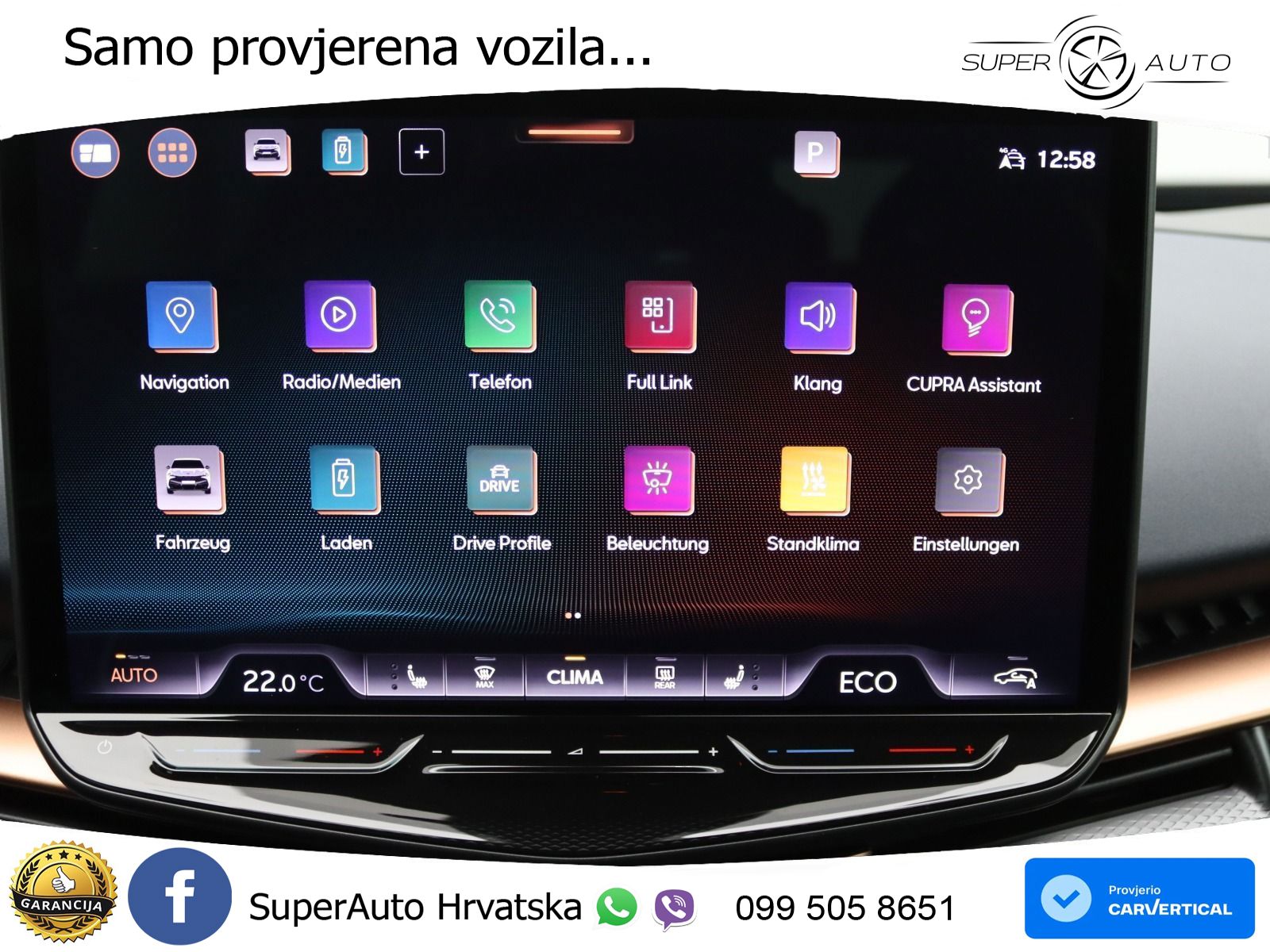 Cupra Tavascan 82 kWh (286 KS) LED+GR SJED+ACC