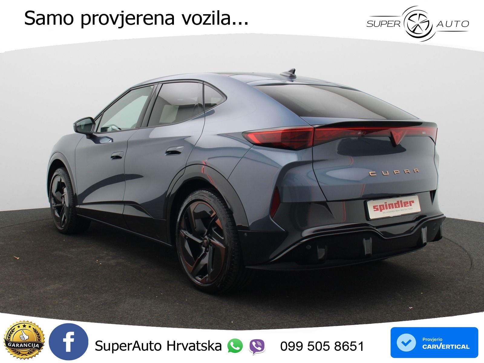Cupra Tavascan 82 kWh (286 KS) LED+GR SJED+ACC