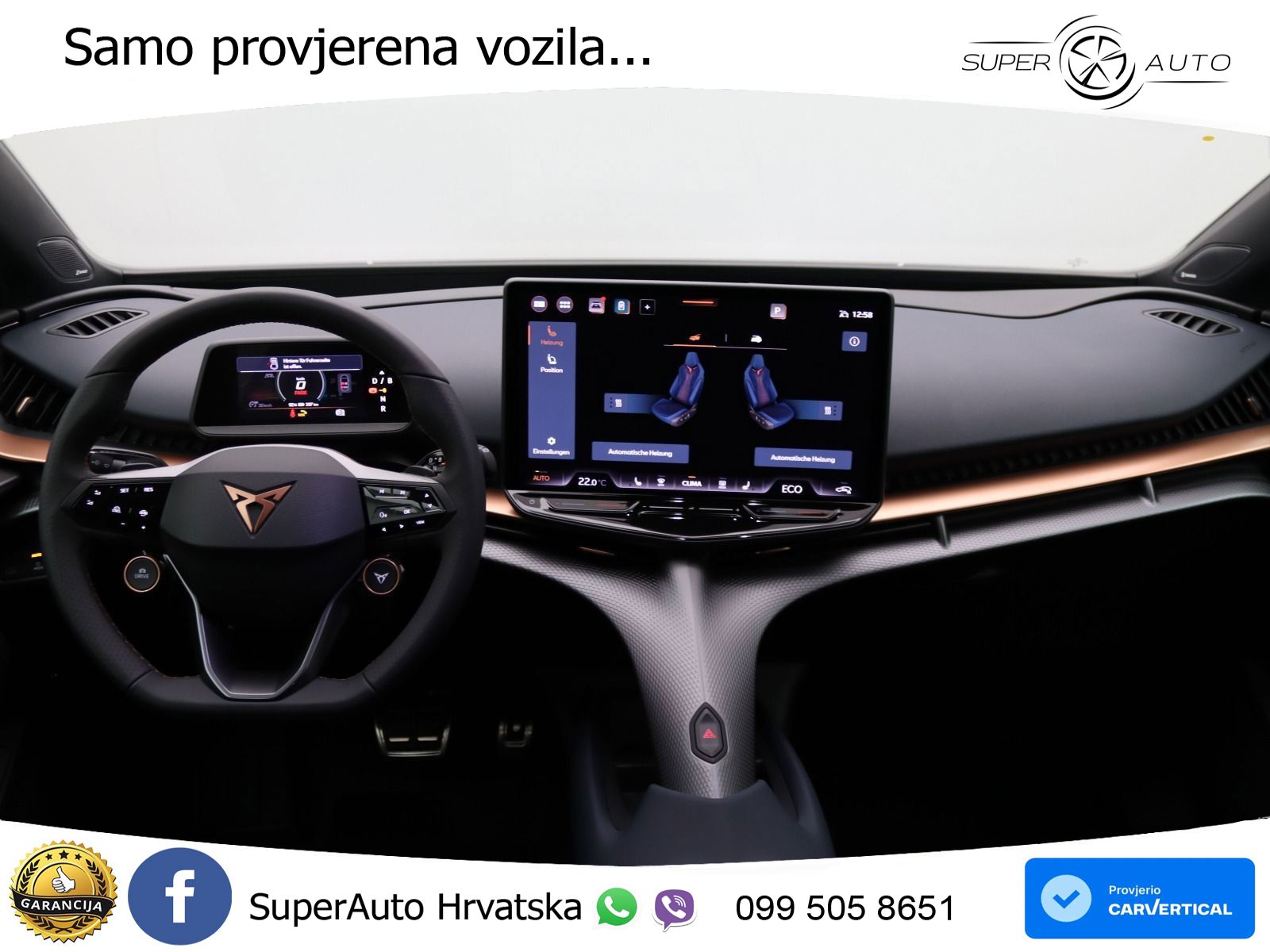 Cupra Tavascan 82 kWh (286 KS) LED+GR SJED+ACC
