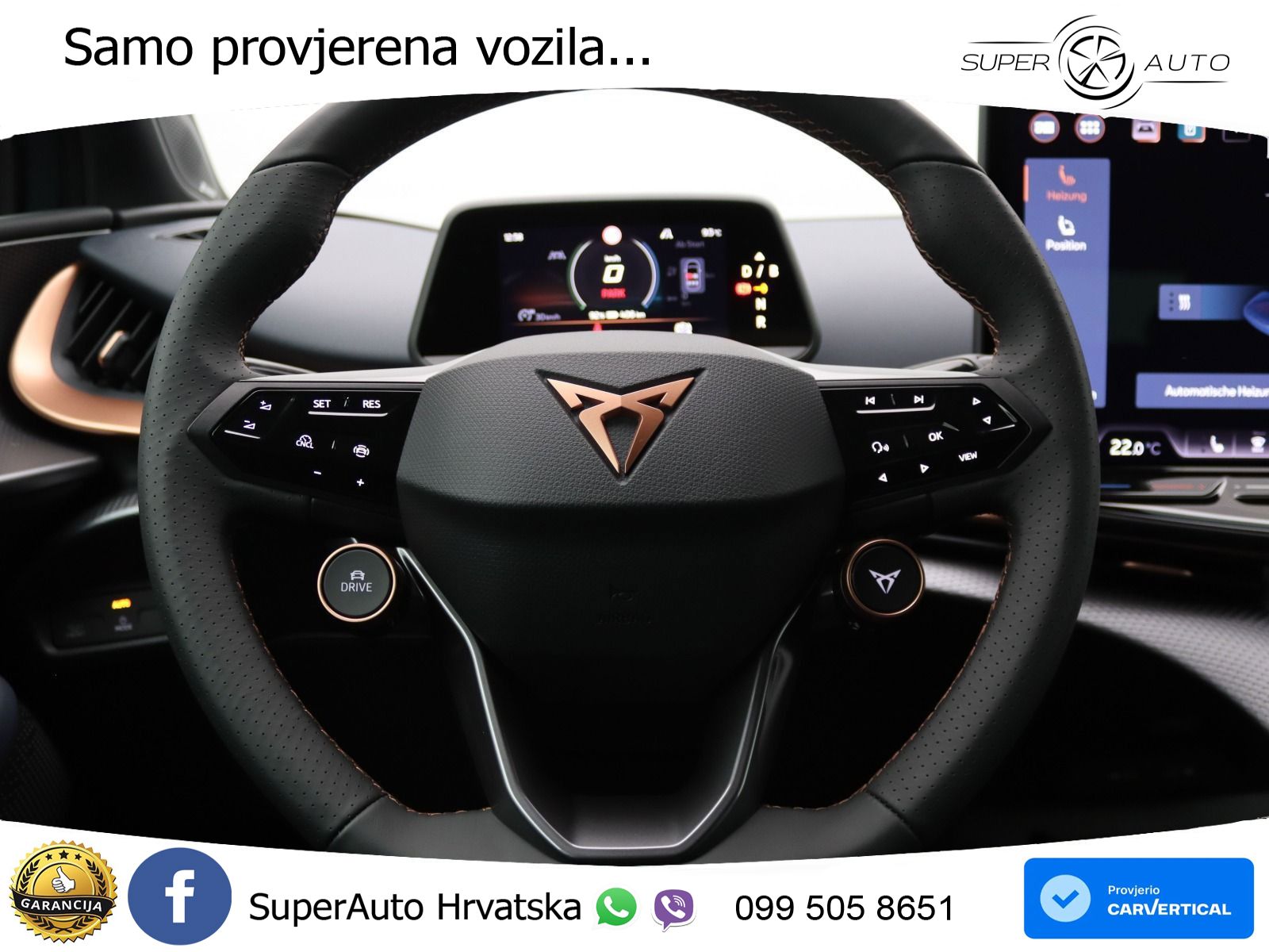 Cupra Tavascan 82 kWh (286 KS) LED+GR SJED+ACC