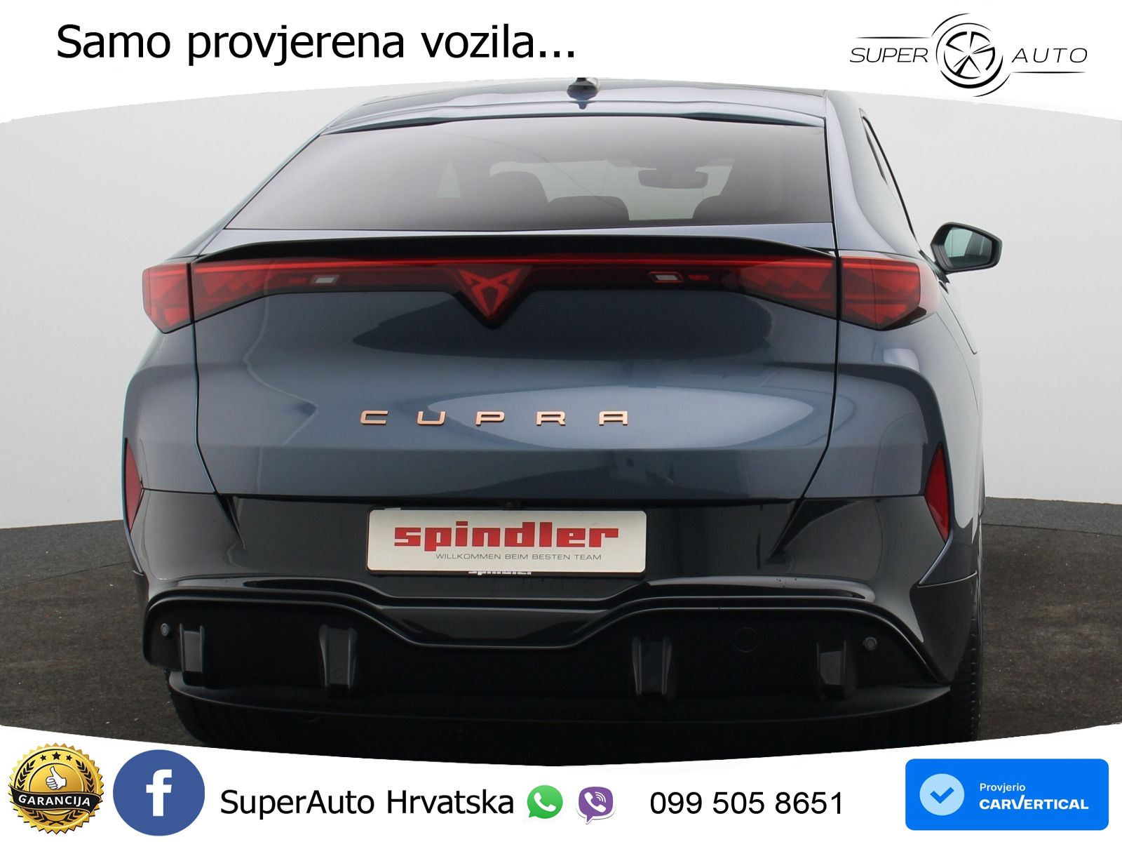Cupra Tavascan 82 kWh (286 KS) LED+GR SJED+ACC