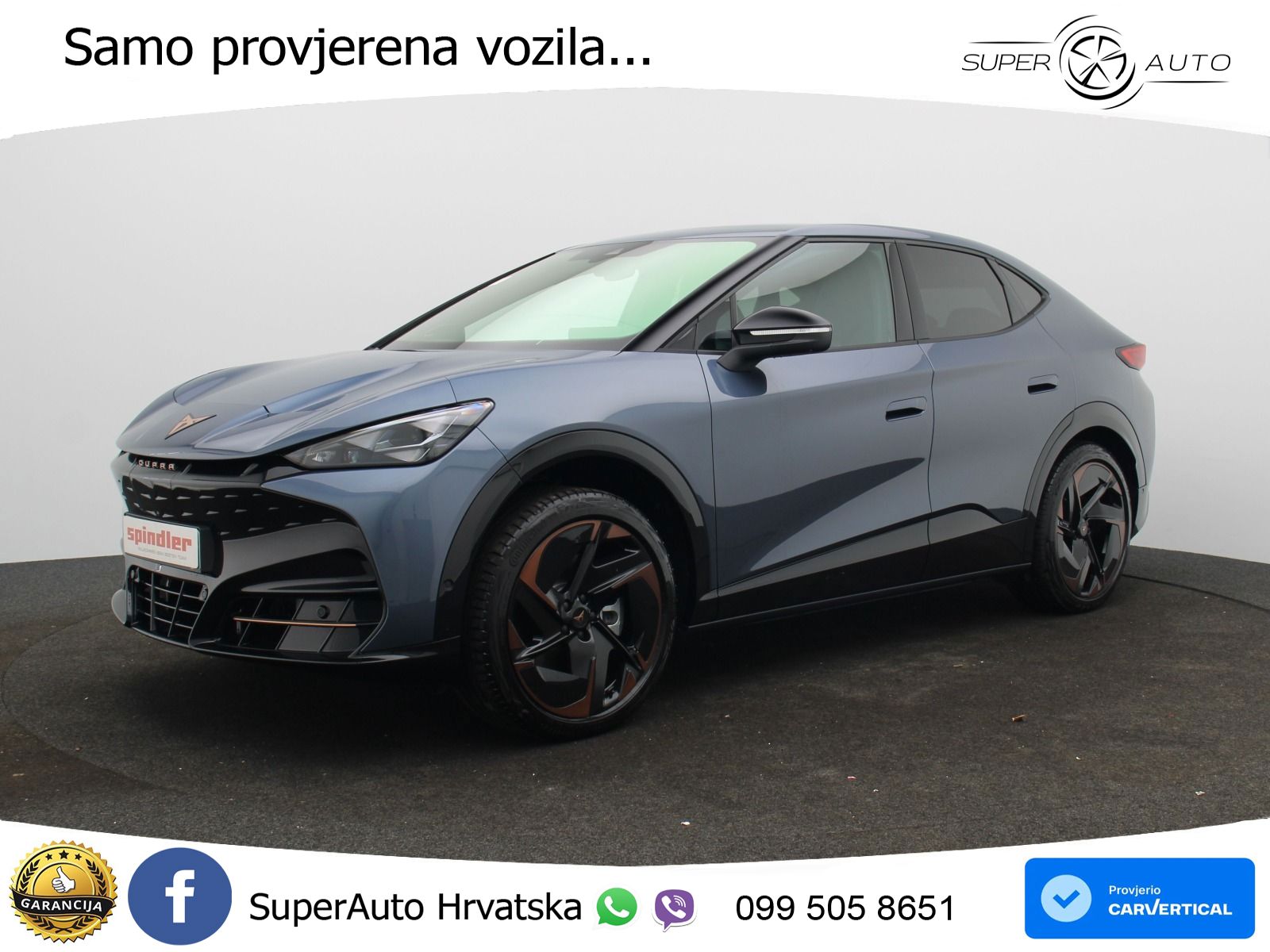 Cupra Tavascan 82 kWh (286 KS) LED+GR SJED+ACC