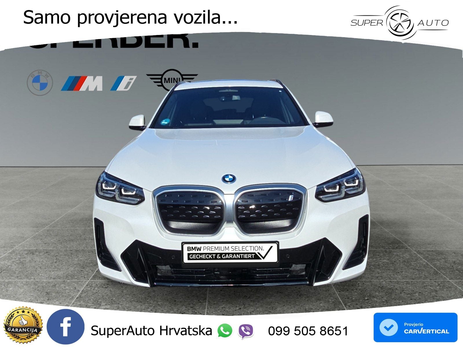 BMW iX3 80 kWh (286 KS) LED+GR SJED+ACC