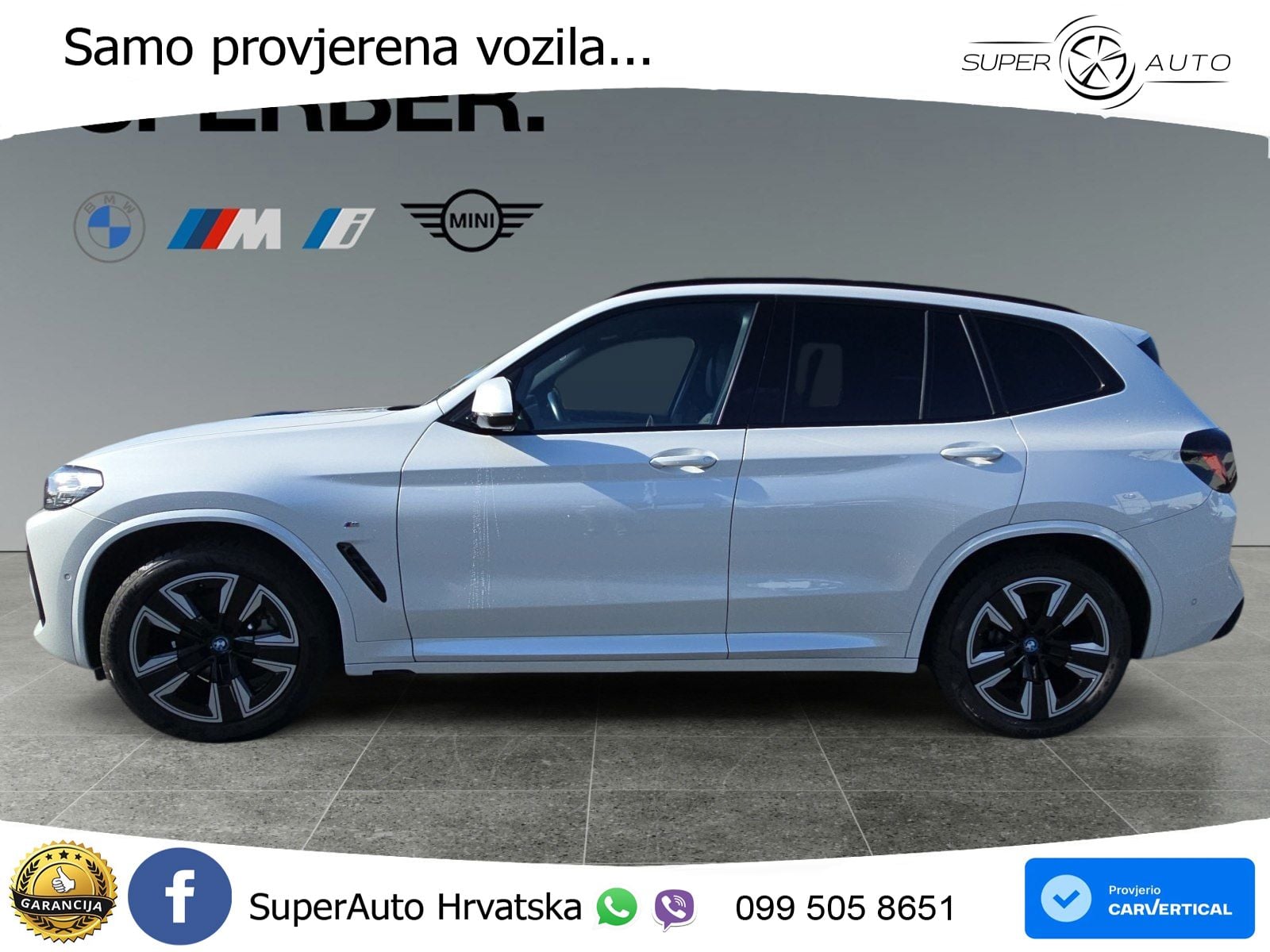 BMW iX3 80 kWh (286 KS) LED+GR SJED+ACC