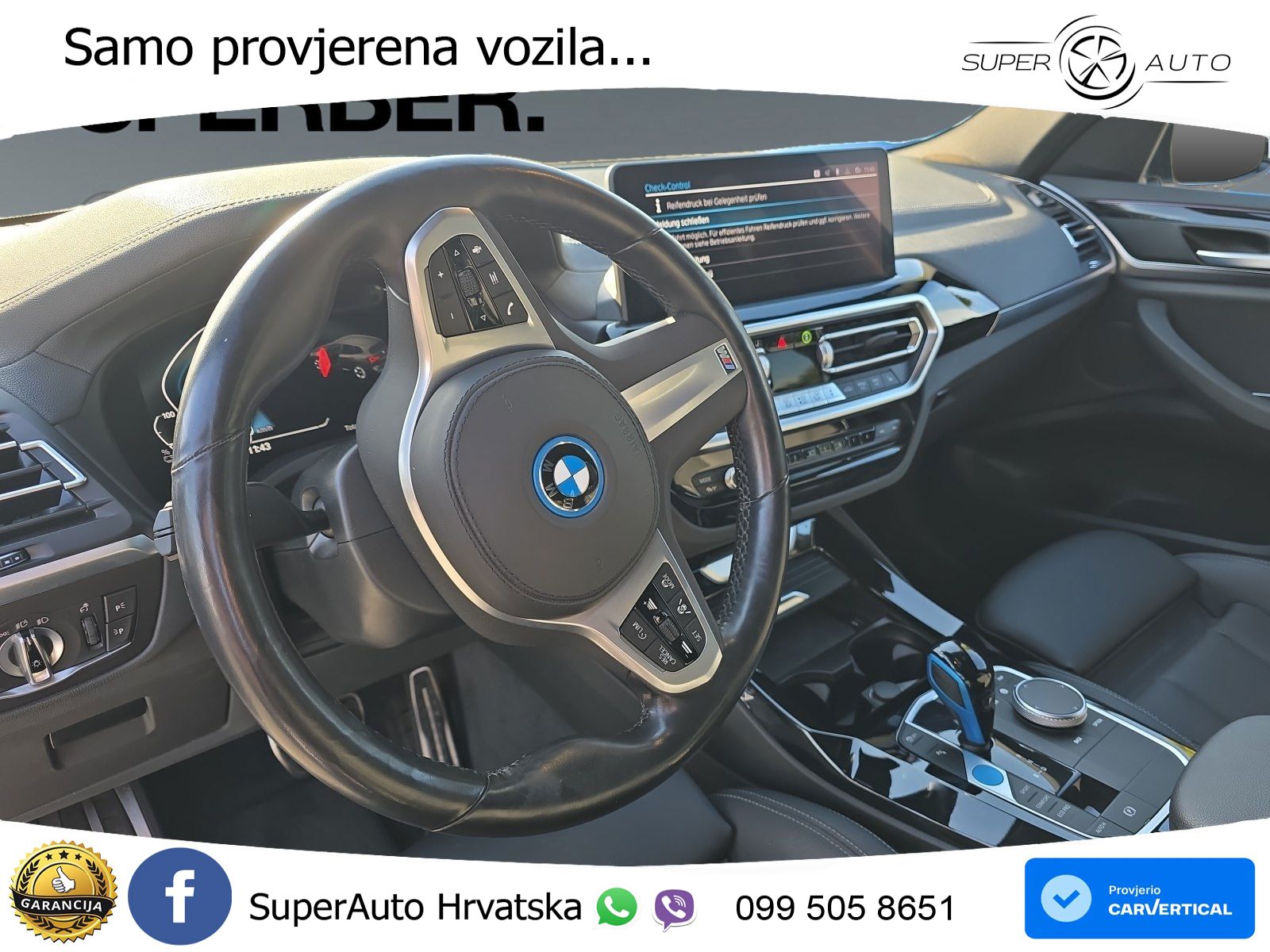 BMW iX3 80 kWh (286 KS) LED+GR SJED+ACC