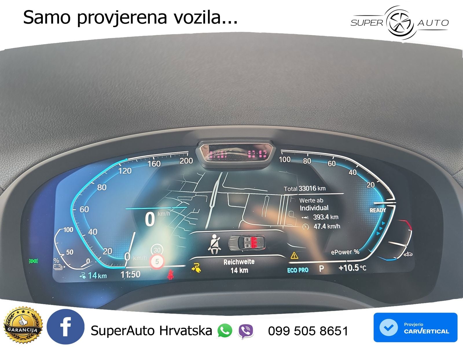 BMW iX3 80 kWh (286 KS) LED+GR SJED+ACC