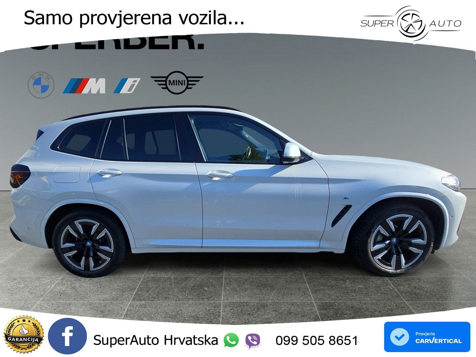 BMW iX3 80 kWh (286 KS) LED+GR SJED+ACC
