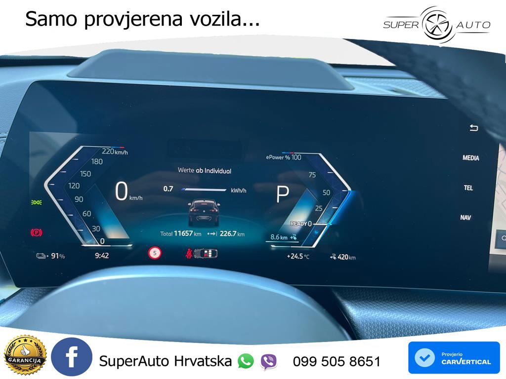 BMW iX2 66.5 kWh (313 KS) xDrive30