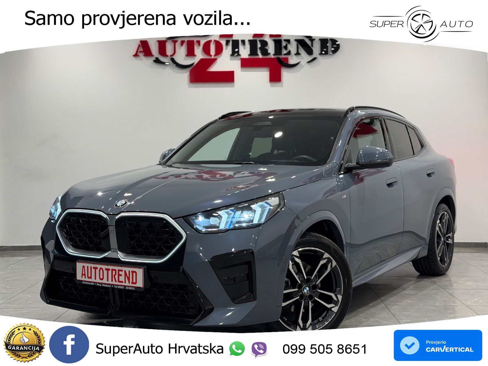 BMW X2 xDrive20d Steptronic M Sport LED+GR SJED+ACC