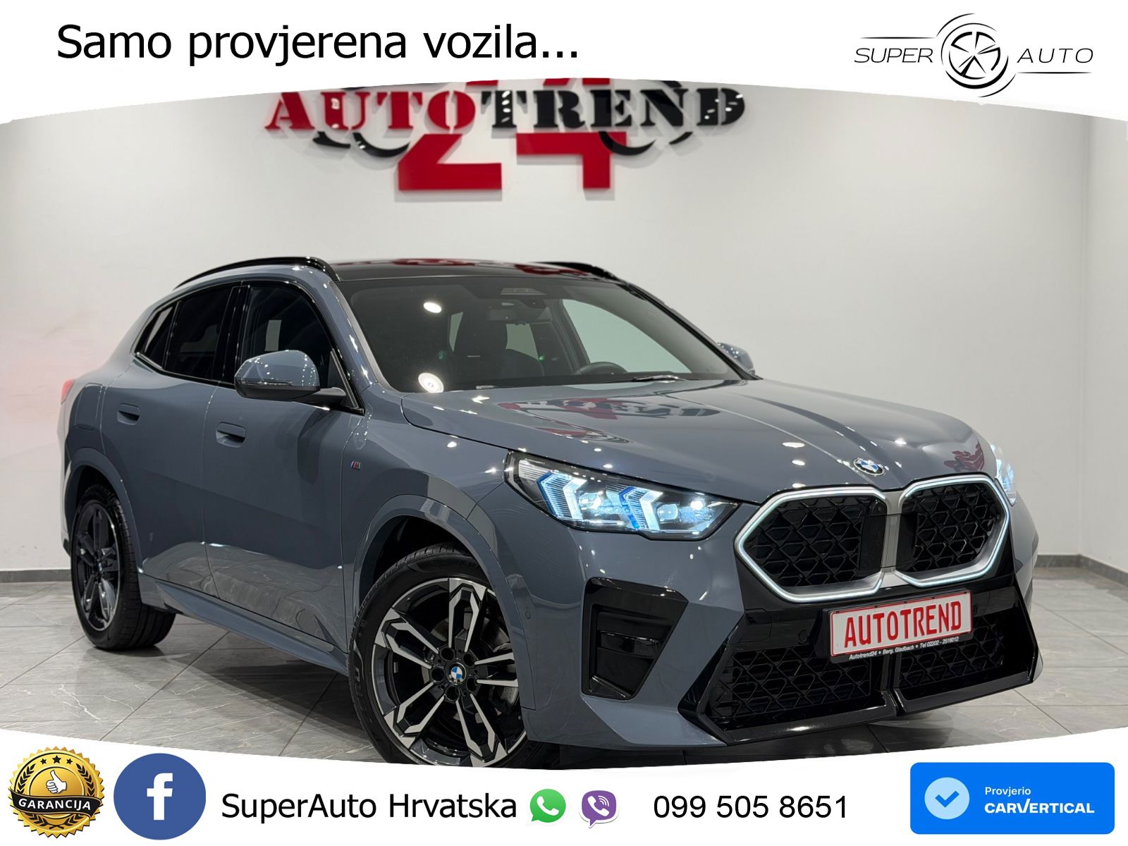 BMW X2 xDrive20d Steptronic M Sport LED+GR SJED+ACC