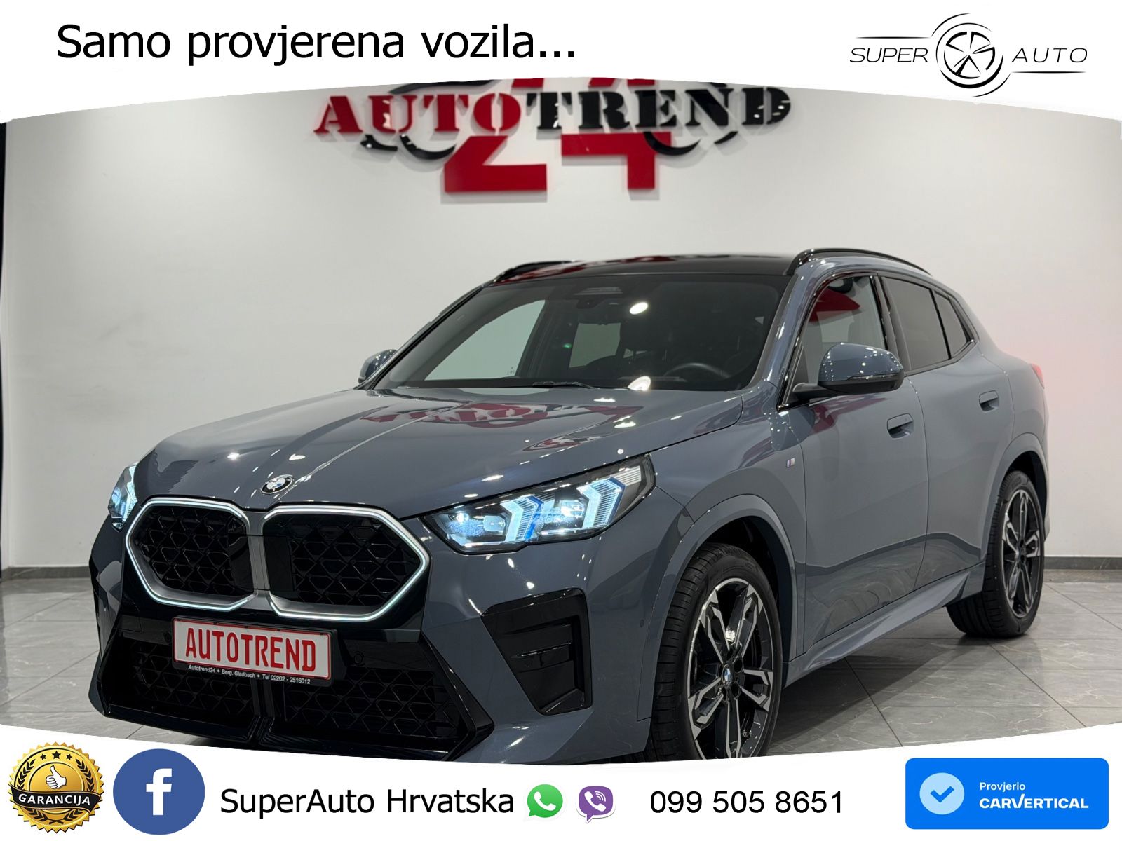 BMW X2 xDrive20d Steptronic M Sport LED+GR SJED+ACC