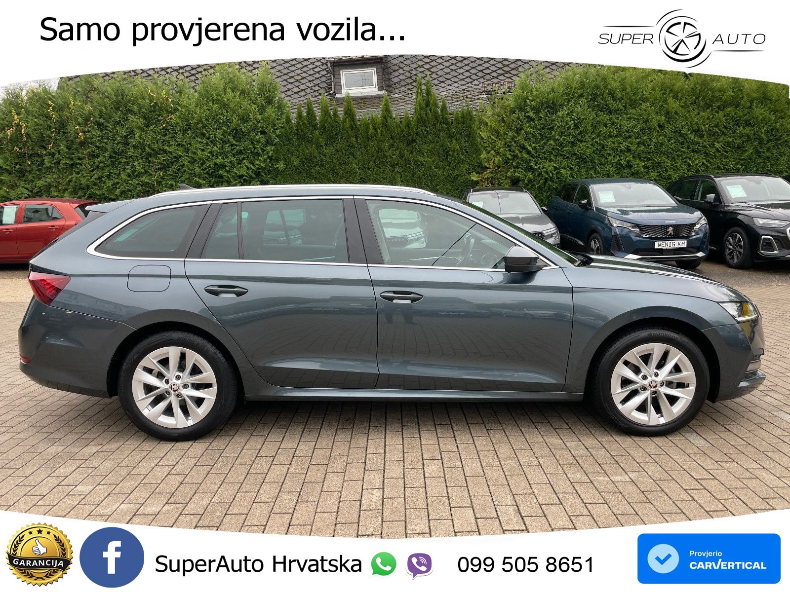 Škoda Octavia Combi 2.0 TDI (150 KS) DSG LED+GR SJED+ACC