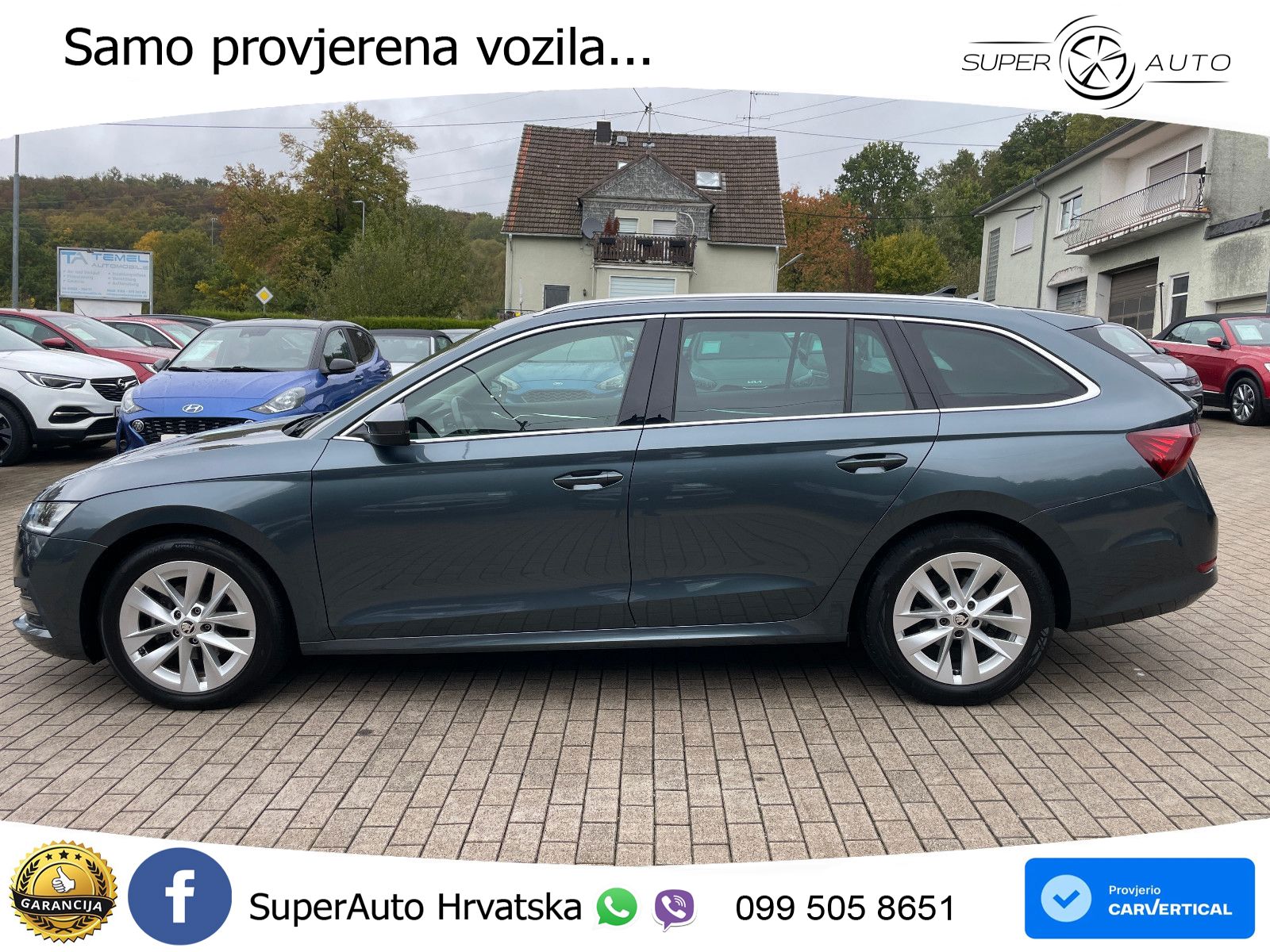 Škoda Octavia Combi 2.0 TDI (150 KS) DSG LED+GR SJED+ACC