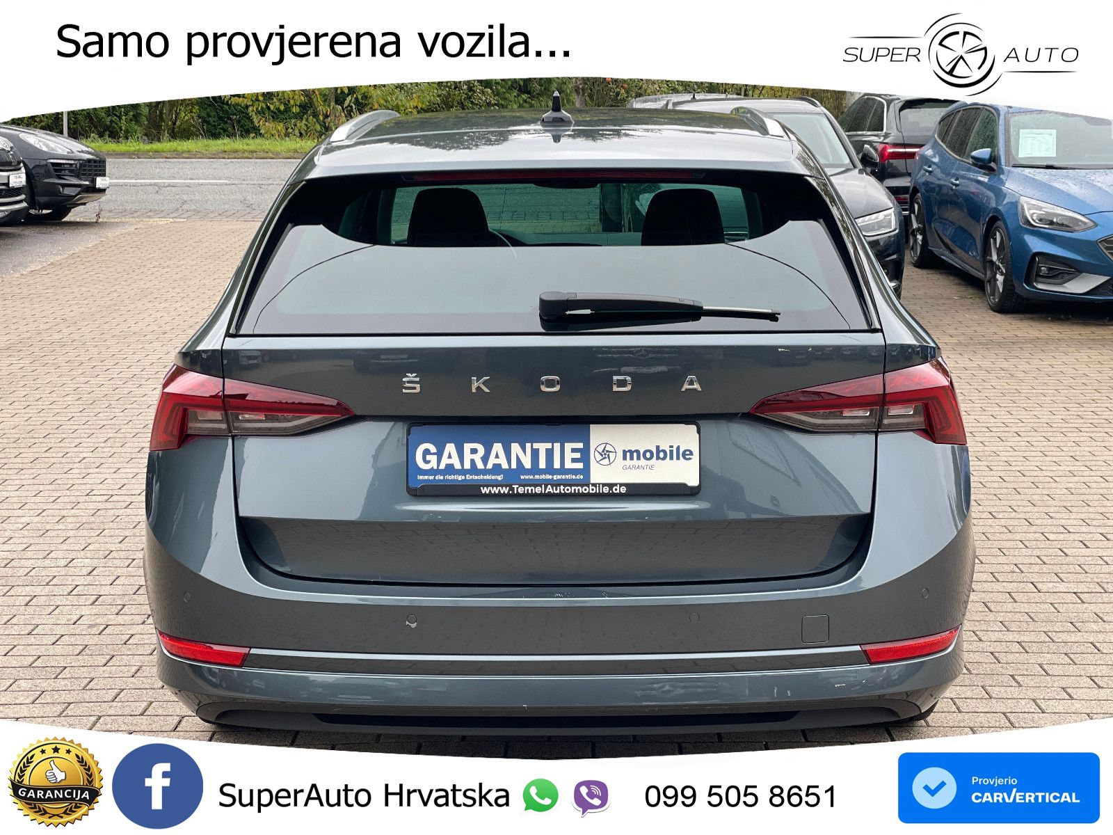 Škoda Octavia Combi 2.0 TDI (150 KS) DSG LED+GR SJED+ACC