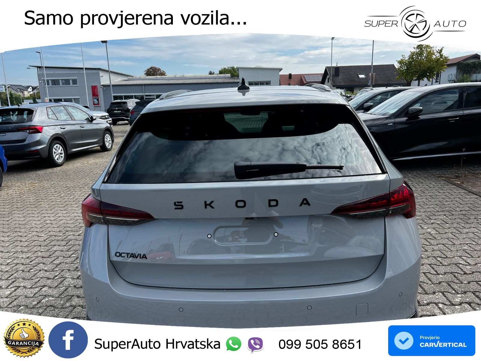Škoda Octavia Combi 1.5 TSI (150 KS) DSG SportLine LED+GR SJED+ACC