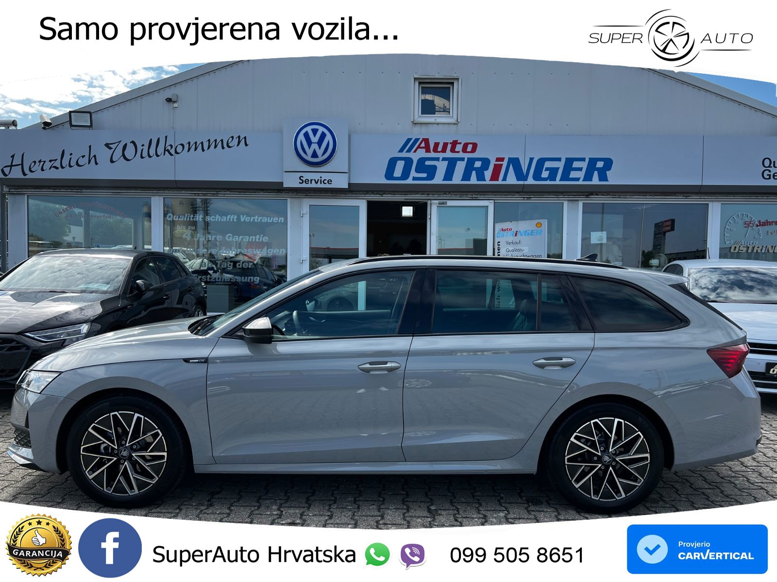 Škoda Octavia Combi 1.5 TSI (150 KS) DSG SportLine LED+GR SJED+ACC
