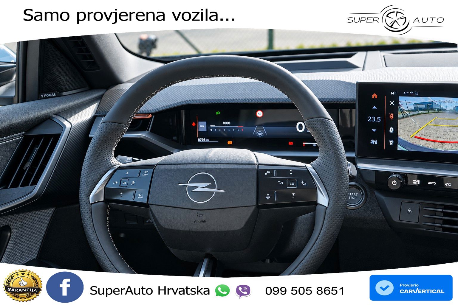 Opel Grandland 1.2 Turbo (145 KS) Hybrid eDCT GS LED+GR SJED+ACC