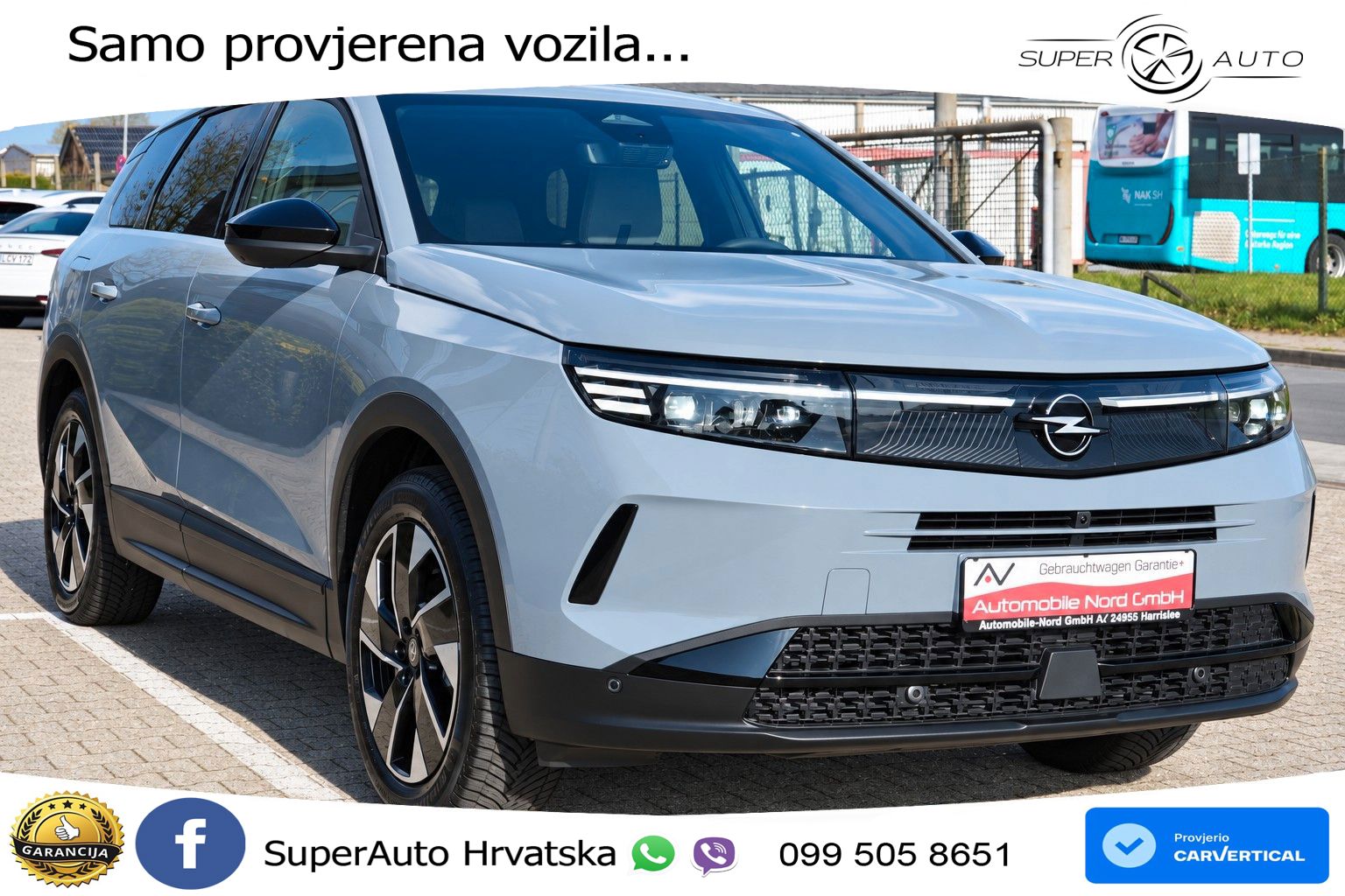 Opel Grandland 1.2 Turbo (145 KS) Hybrid eDCT GS LED+GR SJED+ACC