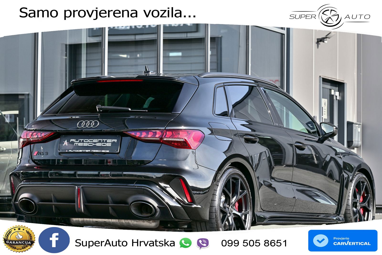 Audi RS3 Sedan 2.5 TFSI (400 KS) quattro S tronic