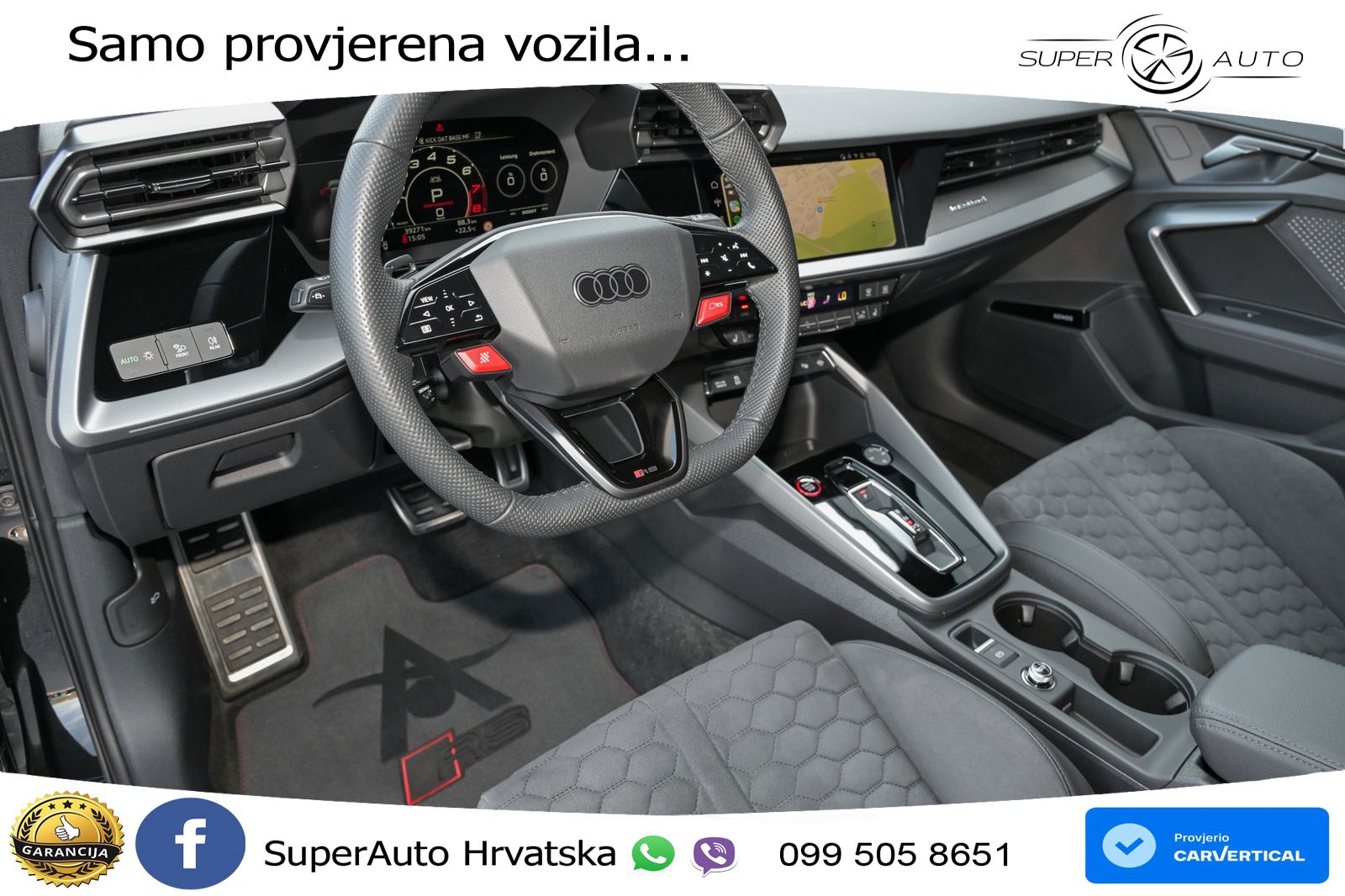 Audi RS3 Sedan 2.5 TFSI (400 KS) quattro S tronic