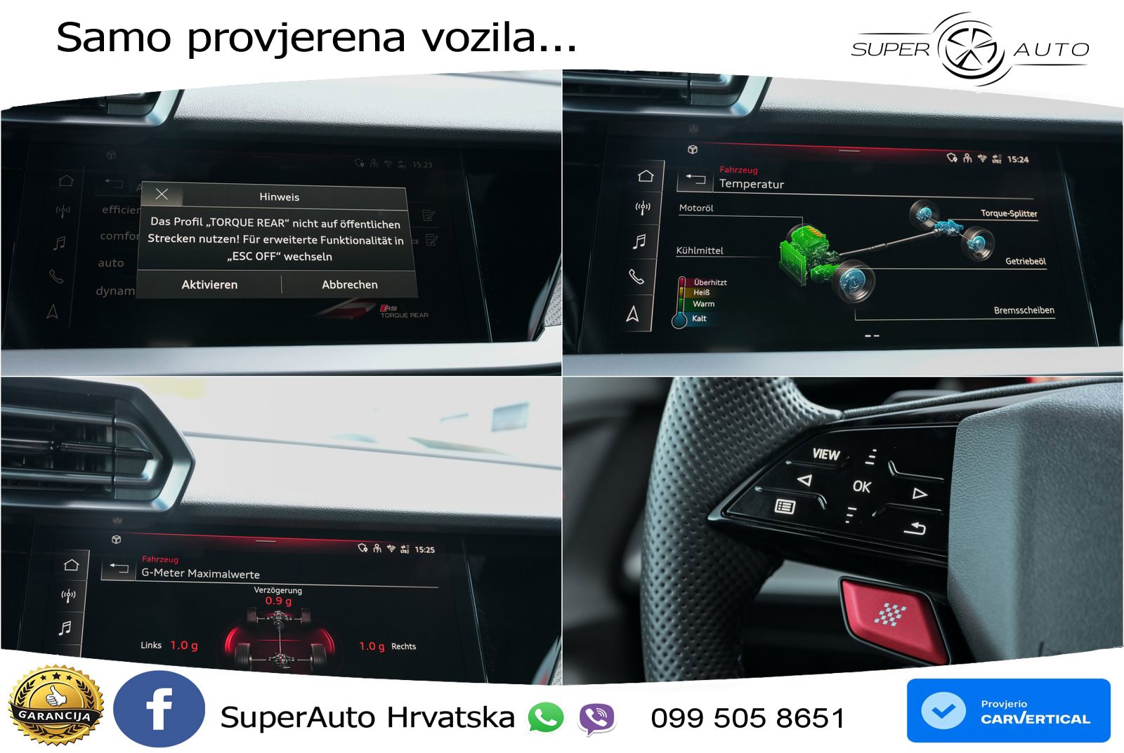 Audi RS3 Sedan 2.5 TFSI (400 KS) quattro S tronic