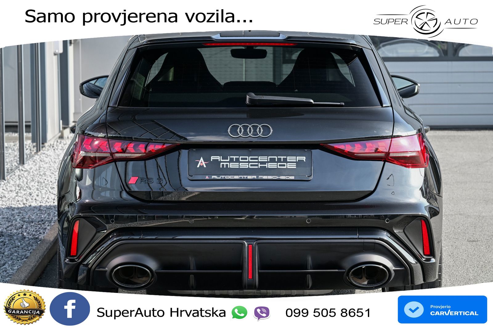 Audi RS3 Sedan 2.5 TFSI (400 KS) quattro S tronic