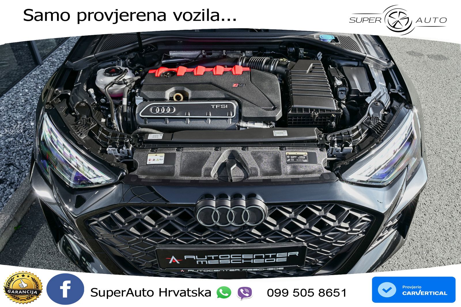 Audi RS3 Sedan 2.5 TFSI (400 KS) quattro S tronic