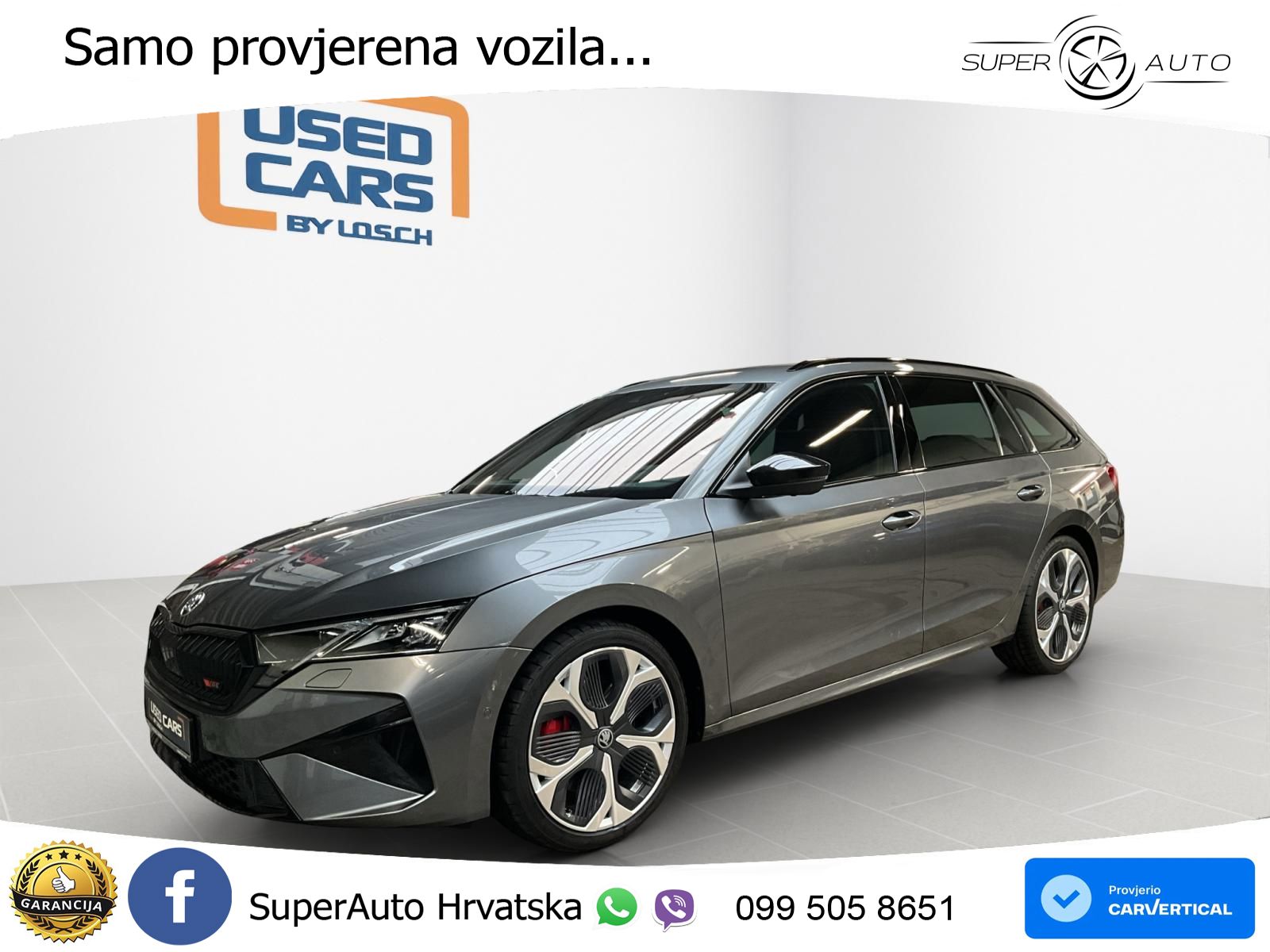 Škoda Octavia Combi RS 2.0 TSI (265 KS) DSG