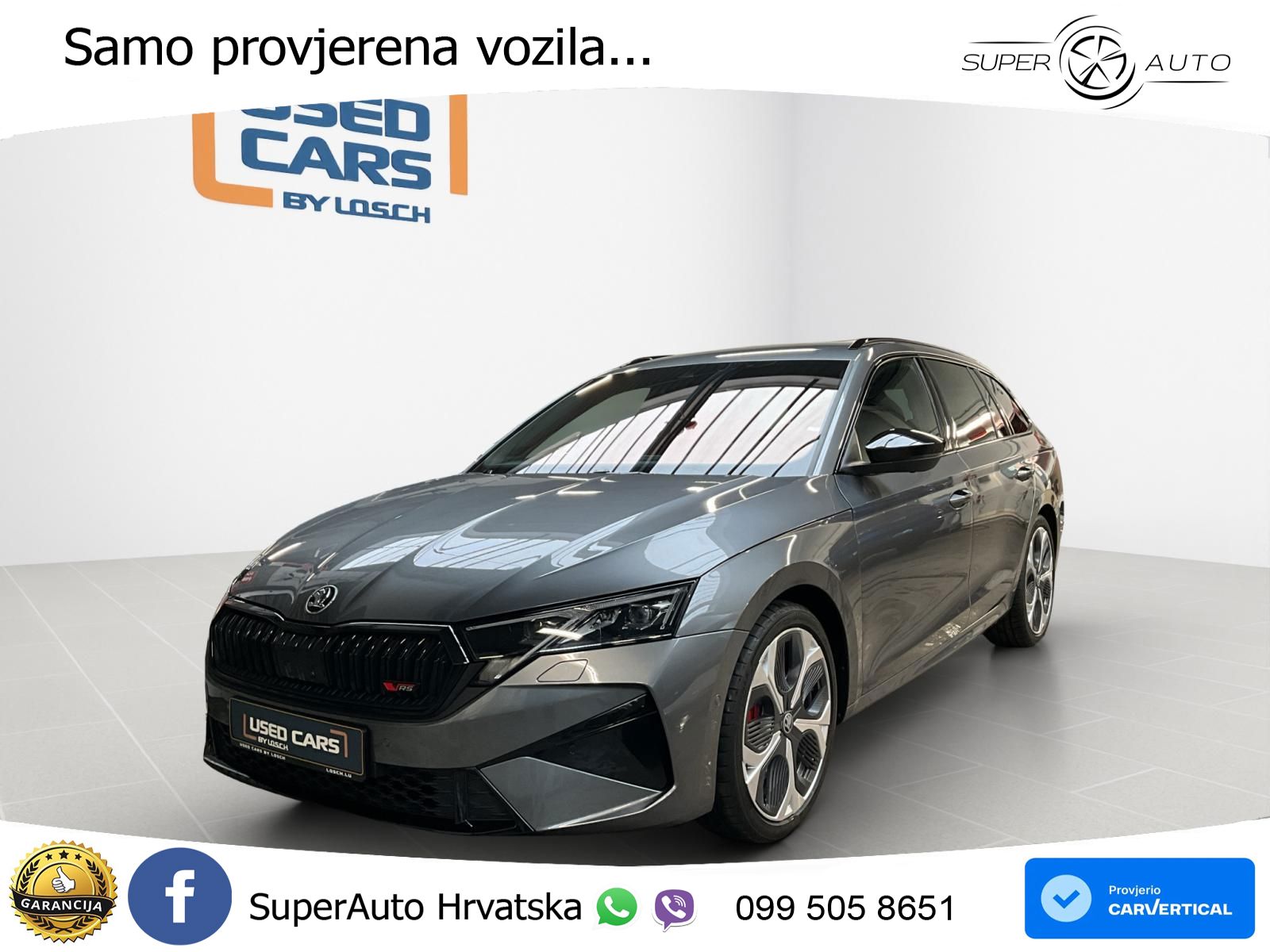 Škoda Octavia Combi RS 2.0 TSI (265 KS) DSG
