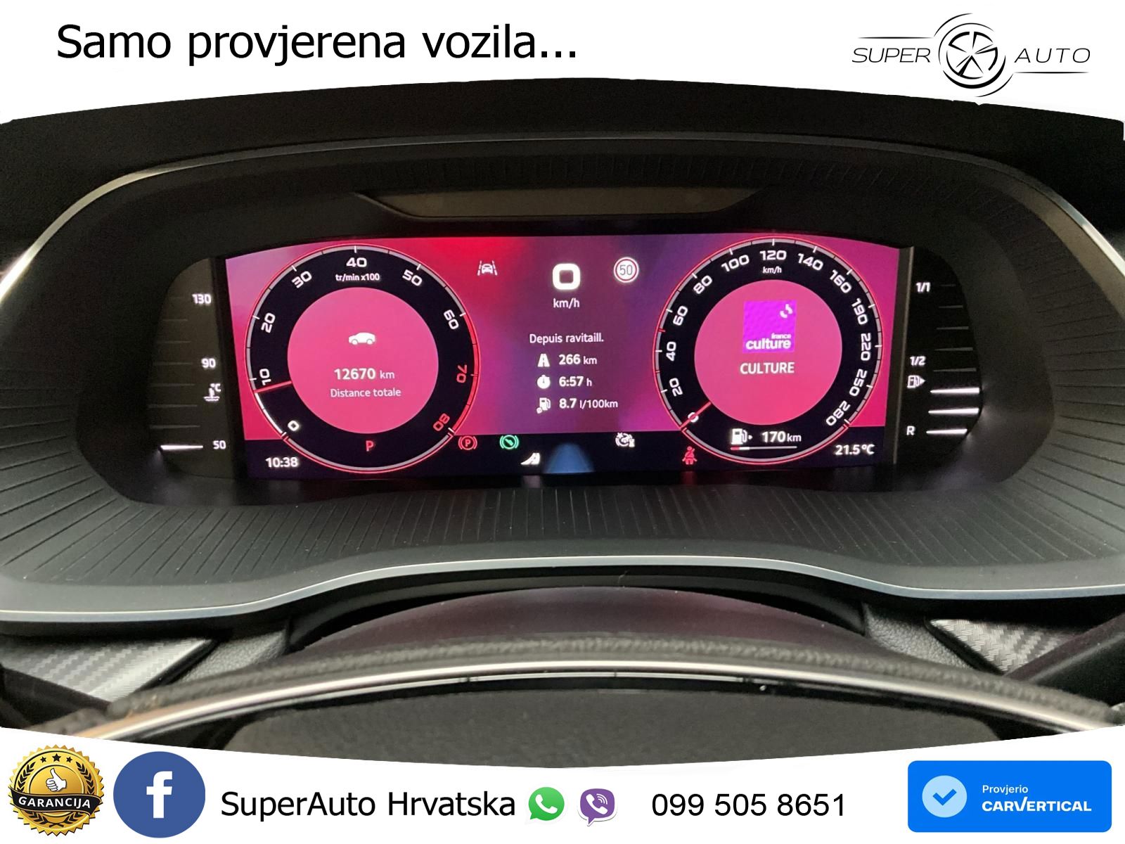 Škoda Octavia Combi RS 2.0 TSI (265 KS) DSG