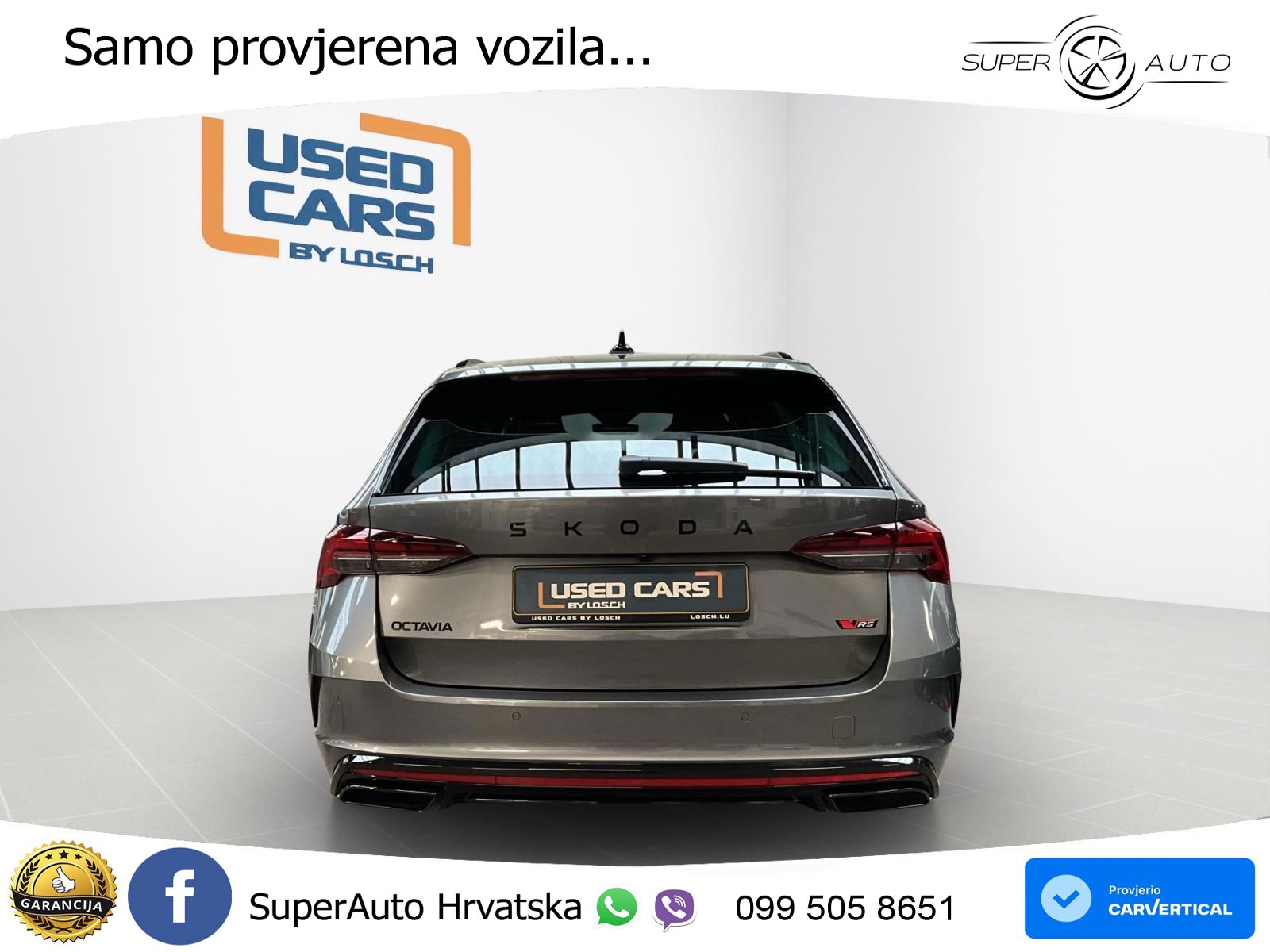 Škoda Octavia Combi RS 2.0 TSI (265 KS) DSG