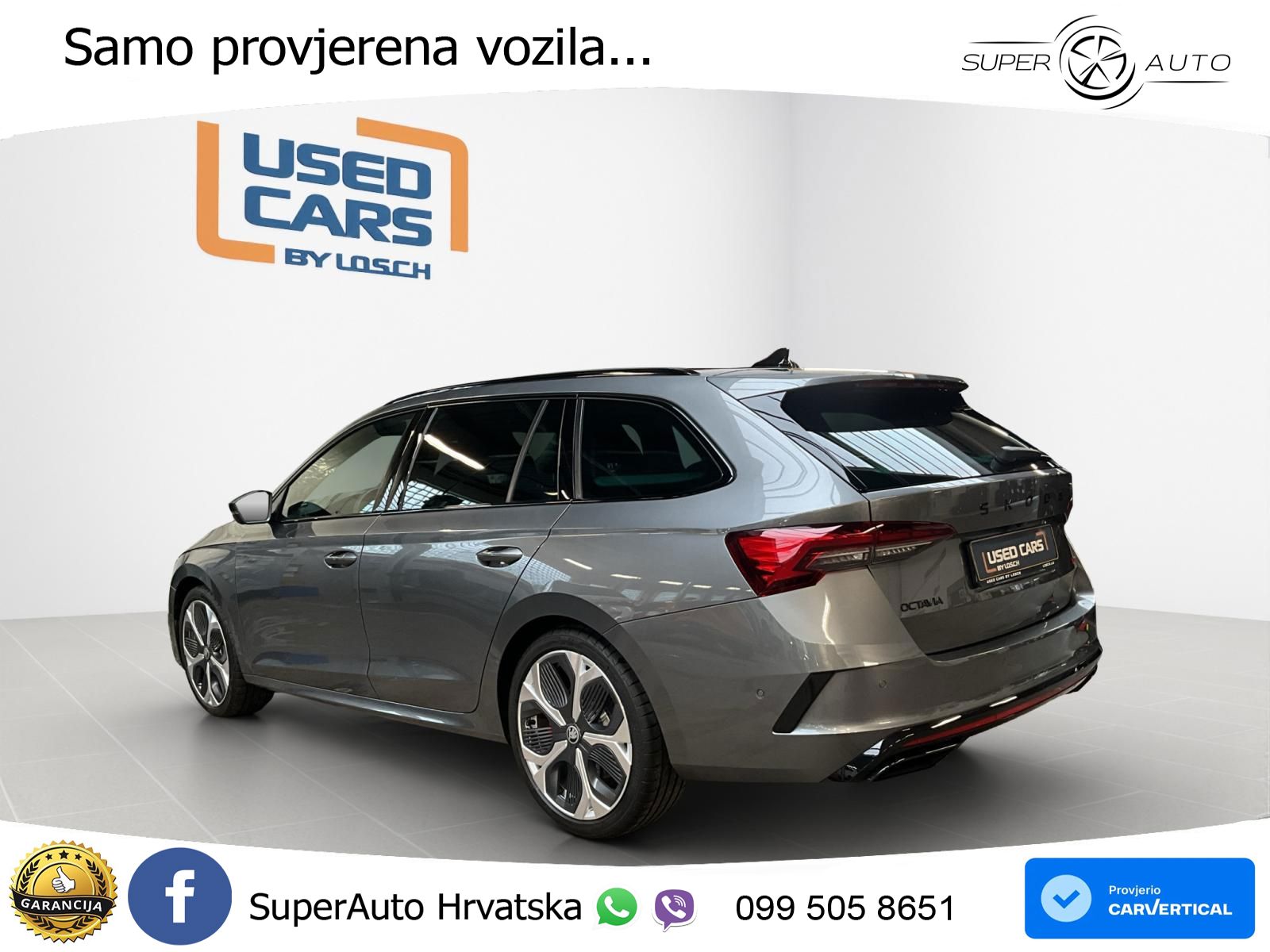 Škoda Octavia Combi RS 2.0 TSI (265 KS) DSG