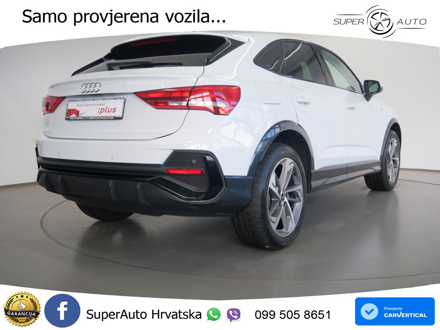 Audi Q3 II Sportback 35 TFSI (150 KS) S tronic S line LED+GR SJED+ACC