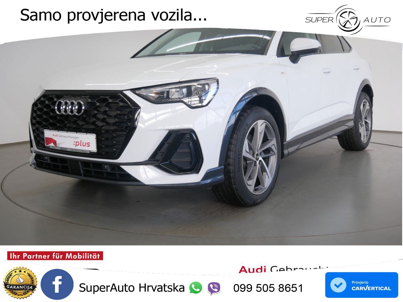 Audi Q3 II Sportback 35 TFSI (150 KS) S tronic S line LED+GR SJED+ACC