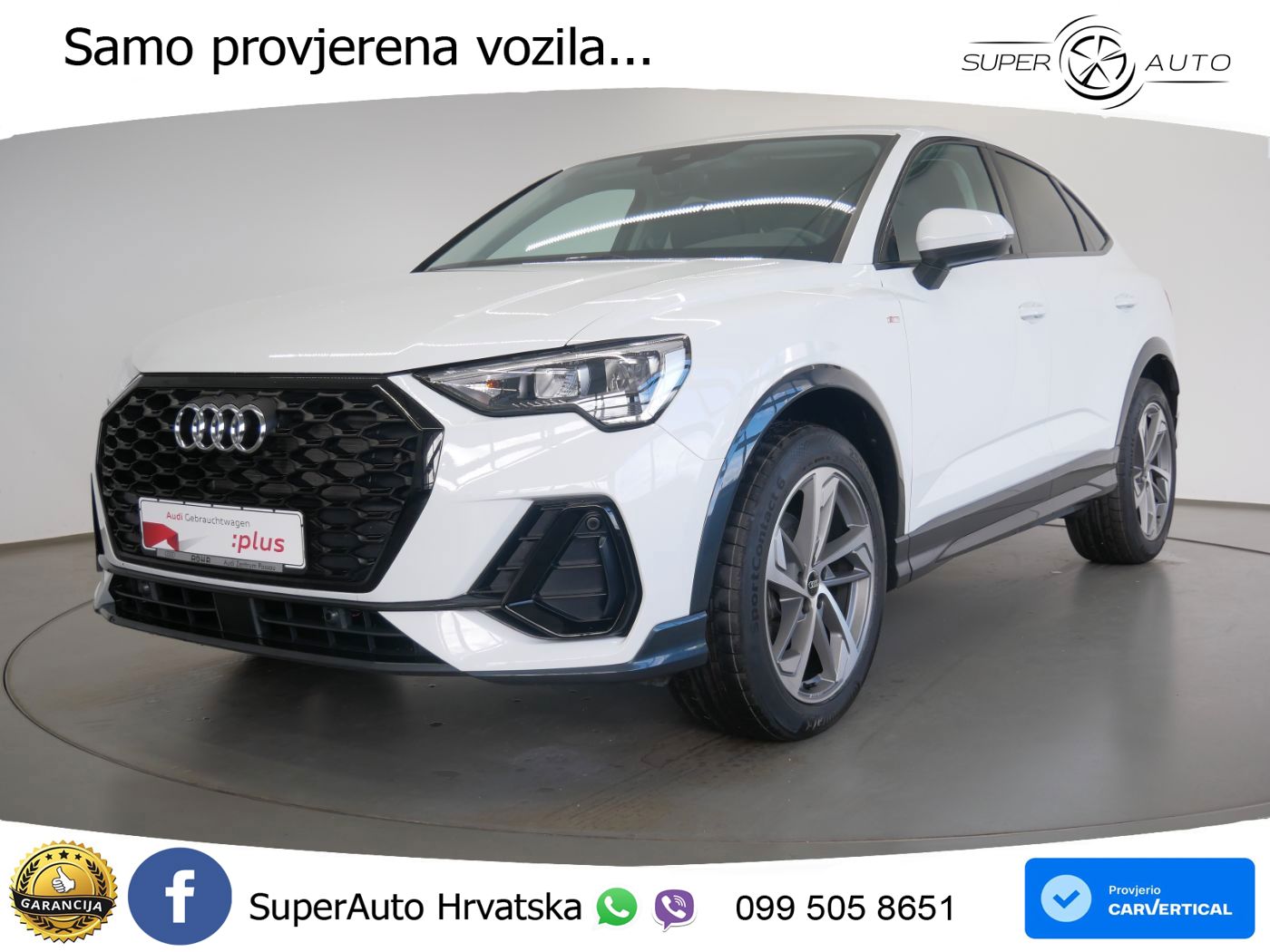 Audi Q3 II Sportback 35 TFSI (150 KS) S tronic S line LED+GR SJED+ACC