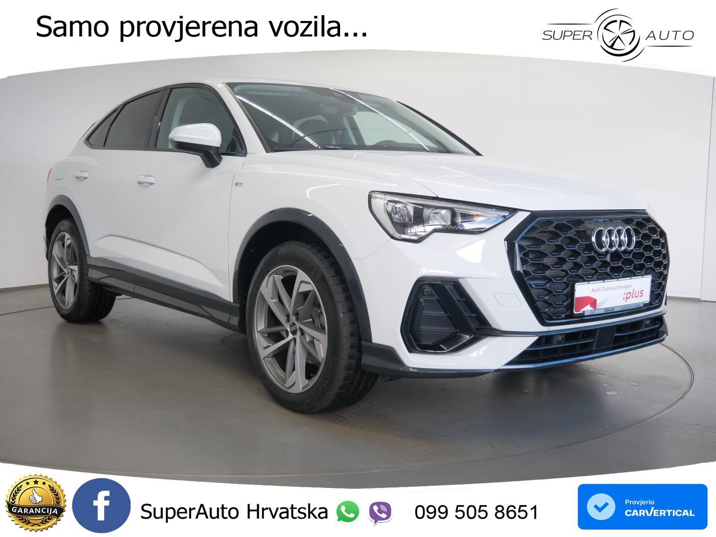 Audi Q3 II Sportback 35 TFSI (150 KS) S tronic S line LED+GR SJED+ACC