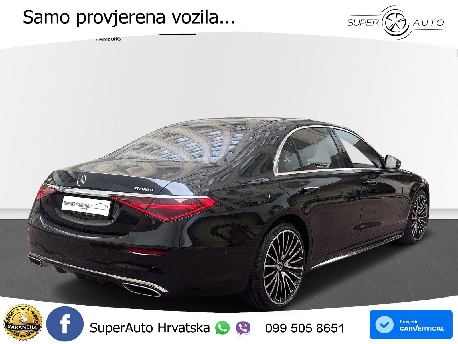 Mercedes S 500 (435 KS) EQ Boost 4MATIC 9G-TRONIC AMG ACC+HEAD+4xGR SJED+360+PANO