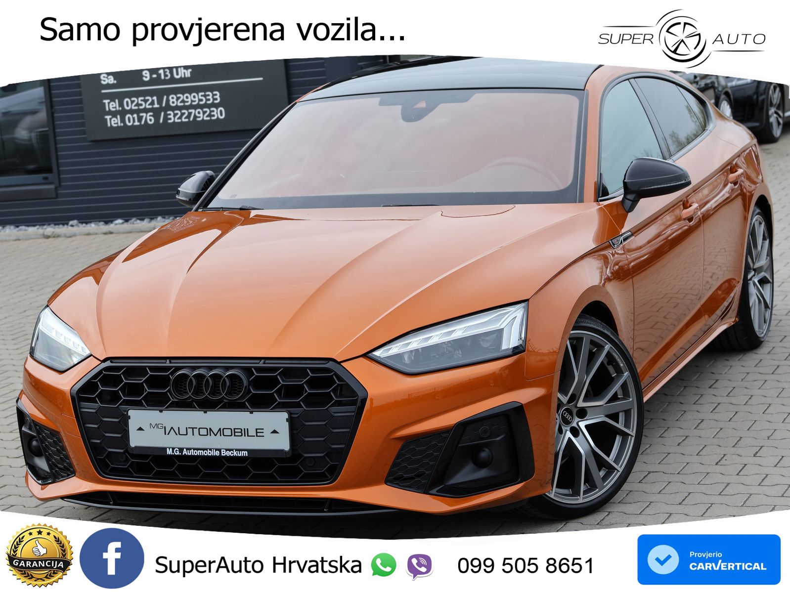 Audi A5 Sportback 35 TDI (163 KS) S tronic S line MATRIX+GR SJED+KAM