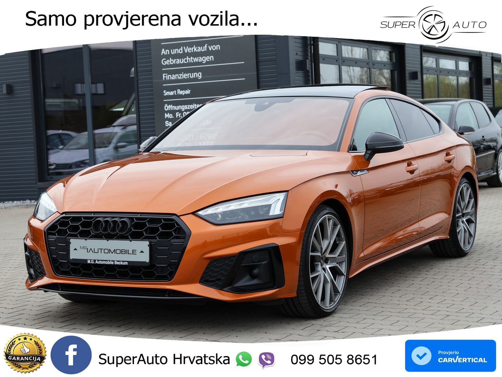 Audi A5 Sportback 35 TDI (163 KS) S tronic S line MATRIX+GR SJED+KAM