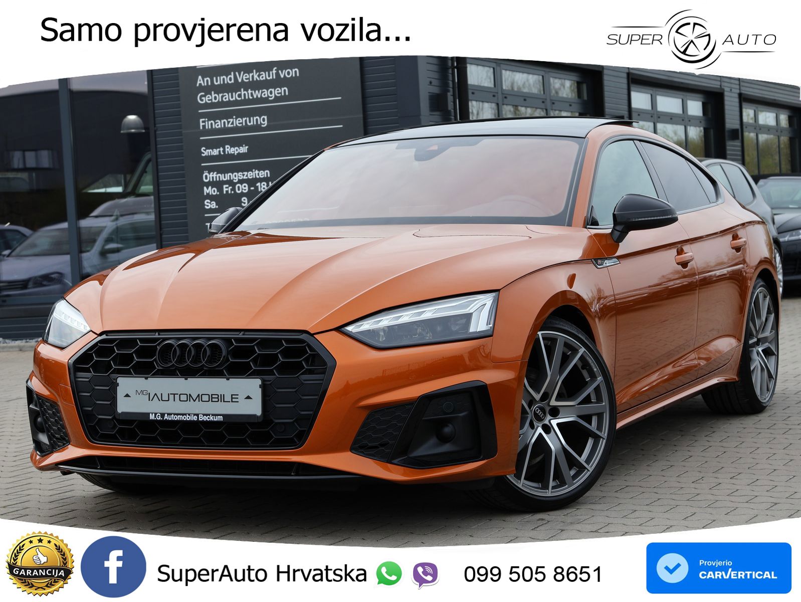 Audi A5 Sportback 35 TDI (163 KS) S tronic S line MATRIX+GR SJED+KAM