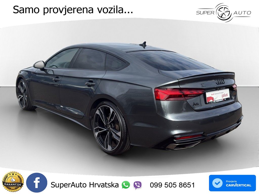 Audi A5 Sportback  40 TFSI (204 KS) S tronic S line MATRIX+GR SJED+KAM