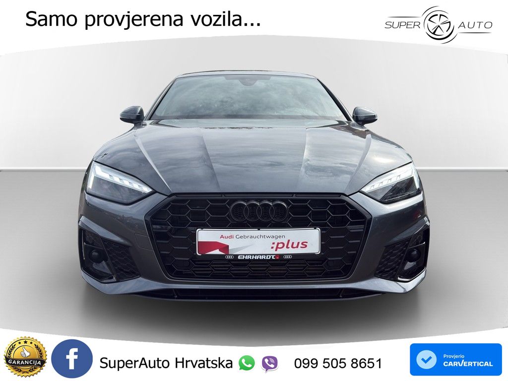 Audi A5 Sportback  40 TFSI (204 KS) S tronic S line MATRIX+GR SJED+KAM