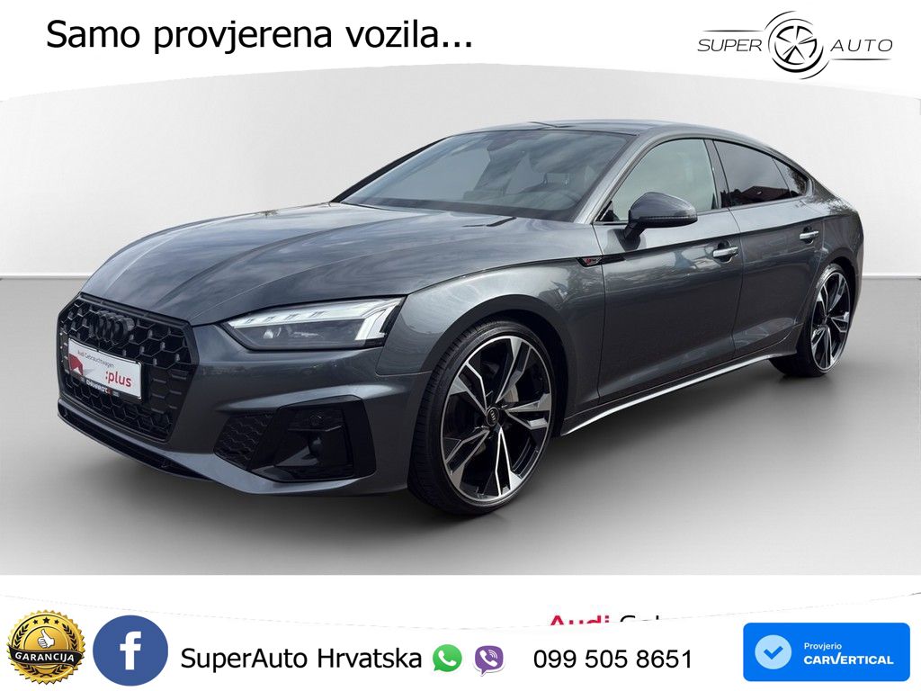 Audi A5 Sportback  40 TFSI (204 KS) S tronic S line MATRIX+GR SJED+KAM