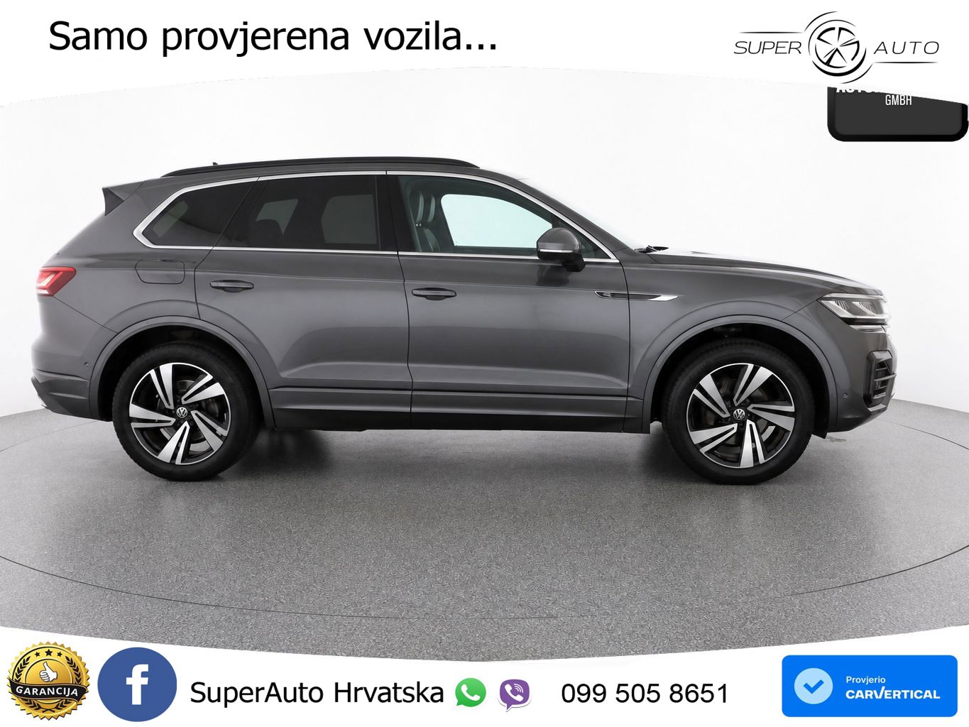 Volkswagen Touareg 3.0 V6 TDI (231 KS) 4MOTION Tiptronic R-Line LED+GR SJED+ACC