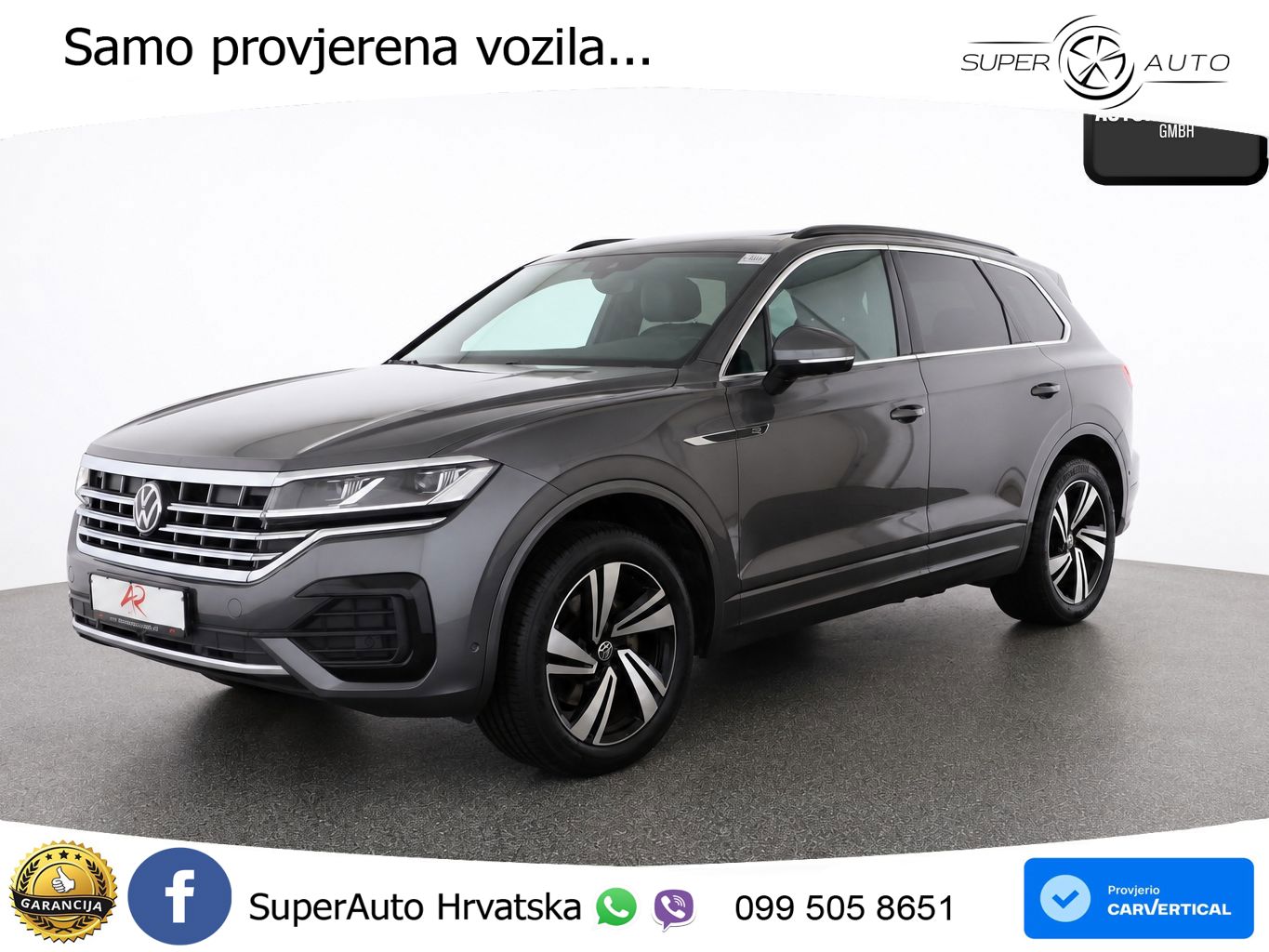 Volkswagen Touareg 3.0 V6 TDI (231 KS) 4MOTION Tiptronic R-Line LED+GR SJED+ACC