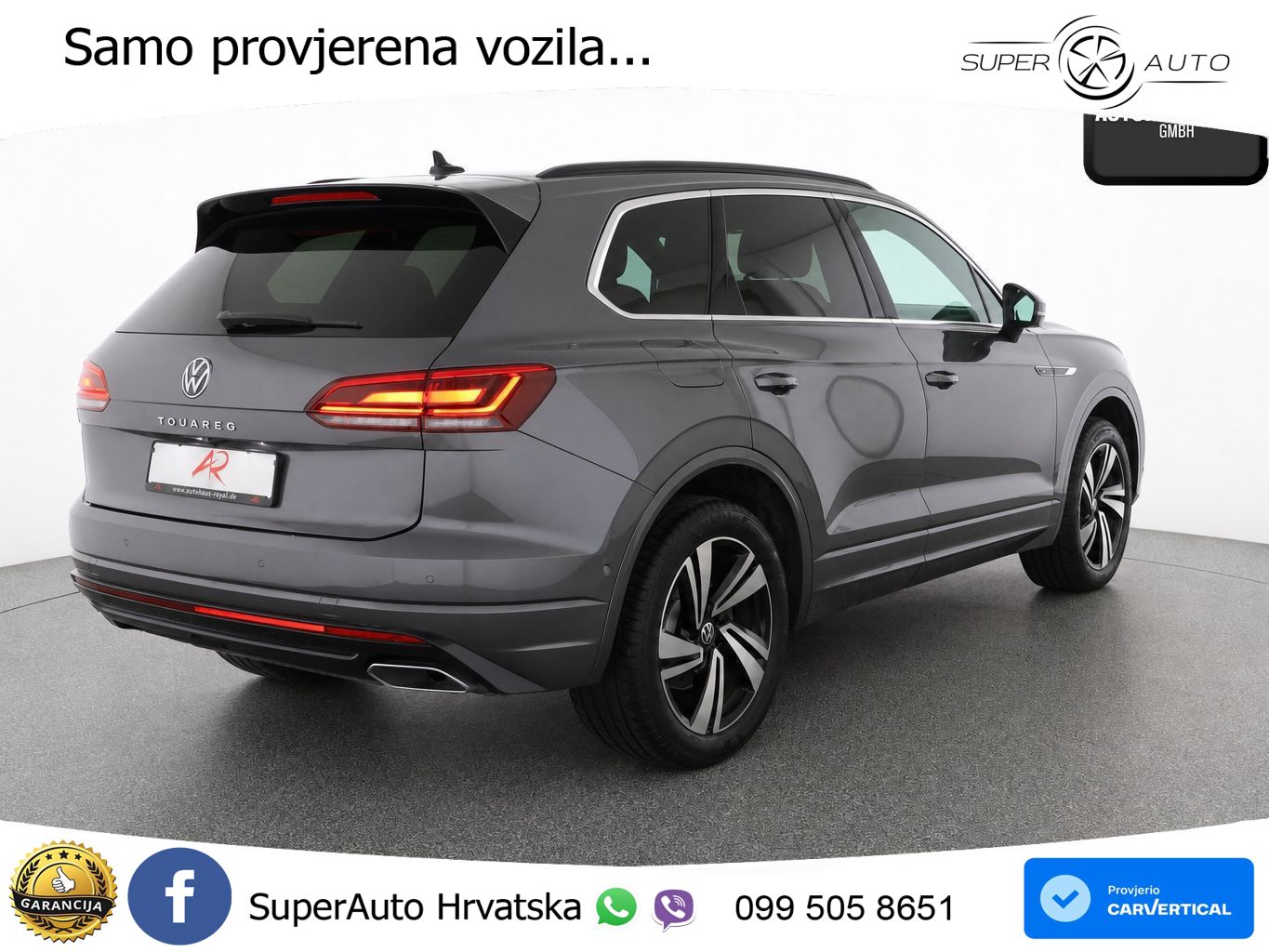 Volkswagen Touareg 3.0 V6 TDI (231 KS) 4MOTION Tiptronic R-Line LED+GR SJED+ACC