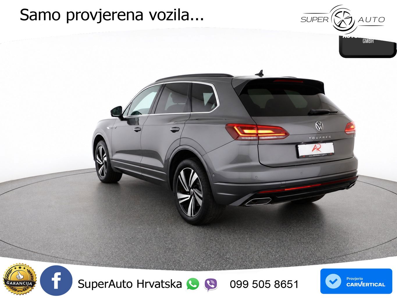 Volkswagen Touareg 3.0 V6 TDI (231 KS) 4MOTION Tiptronic R-Line LED+GR SJED+ACC